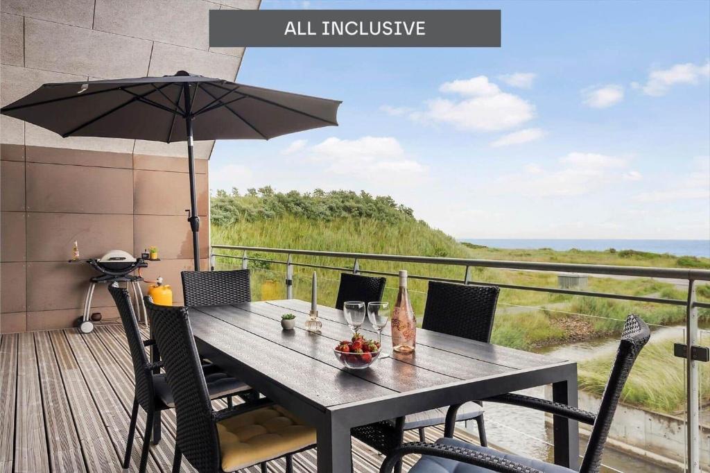 Naturlandskabet i nærheden af lejligheden