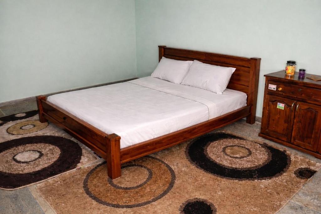 En eller flere senge i et værelse på Maison d’hôtes ATLAS ait alla