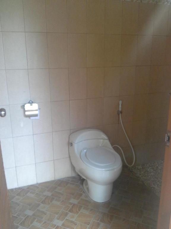 Koupelna v ubytování dewi ayu accomodation