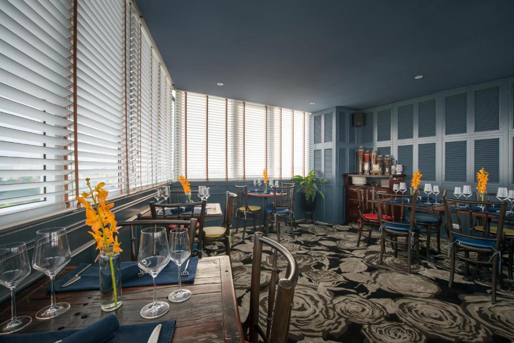 Posezení v ubytování La Nueva Boutique Hotel Hanoi & Spa