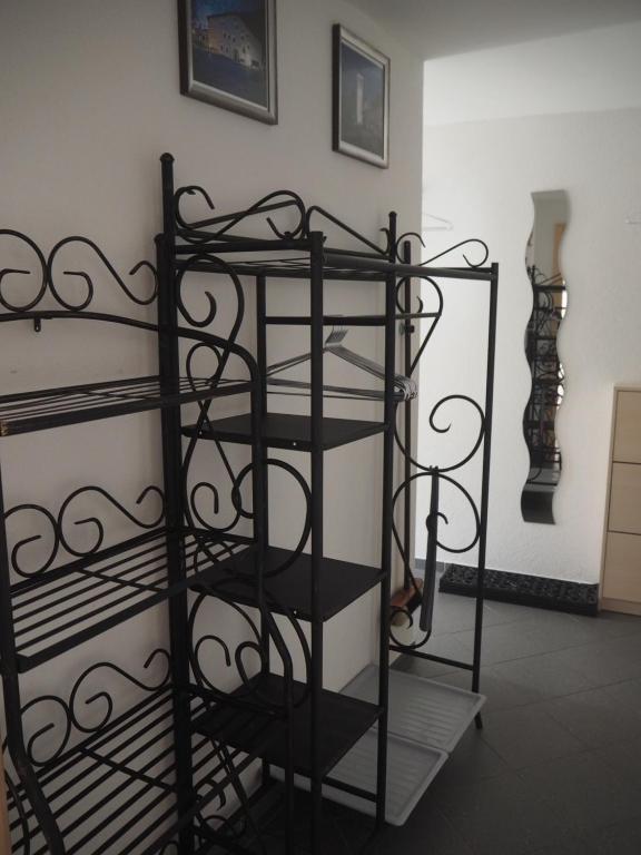 Postel nebo postele na pokoji v ubytování Ferienwohnung Aquileia