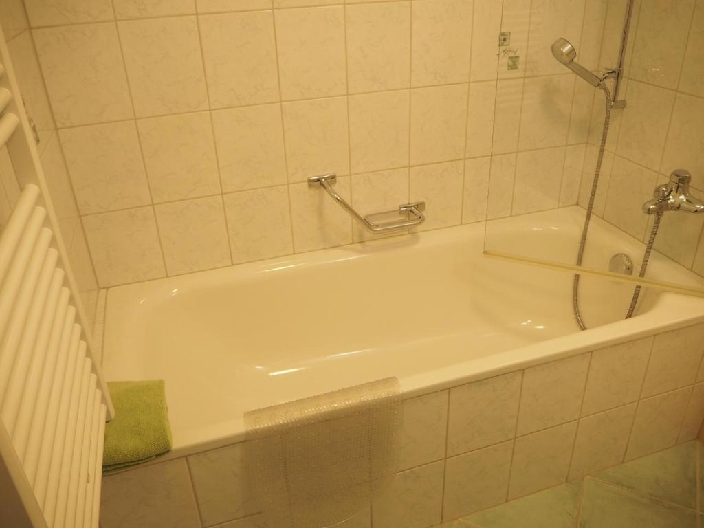 Koupelna v ubytování Ferienwohnung Aquileia