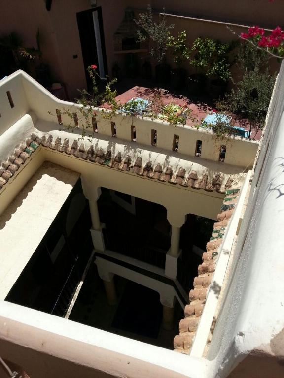 Balkón nebo terasa v ubytování Riad Sabbah