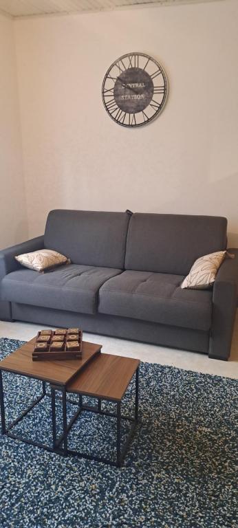 Posezení v ubytování Appartement calme, lumineux, 4 personnes, parking