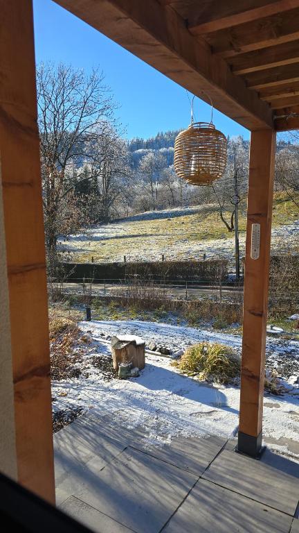 Naturlandskabet i nærheden af chaletet