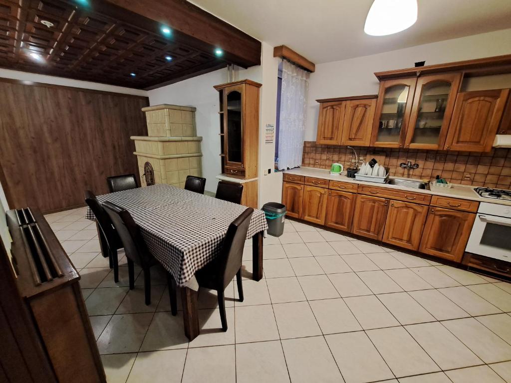 Køkken eller tekøkken på Ubytovňa Šurany