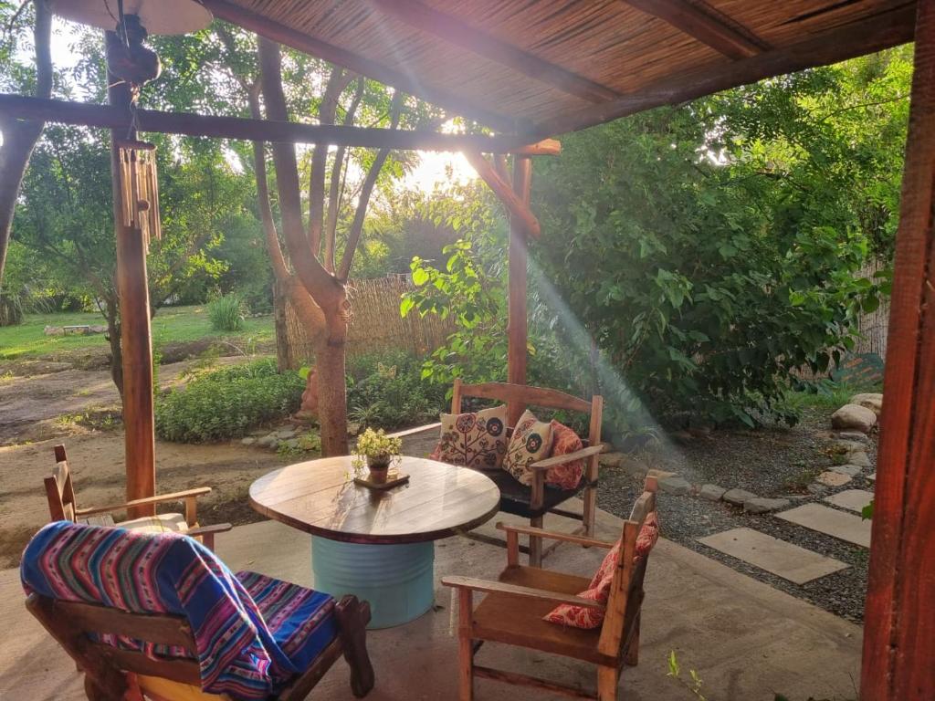 En have udenfor Eco Posada Boutique "Lo de Lola" Naturaleza tranquilidad remanso