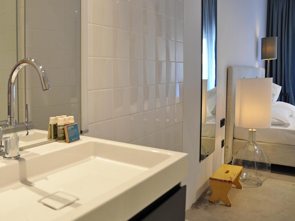 Koupelna v ubytování grätzlhotel Schönbrunn