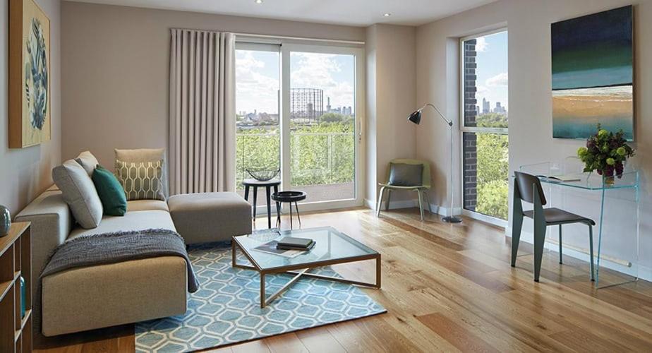 Zona d'estar a Stunning Apartment - O2 Arena!