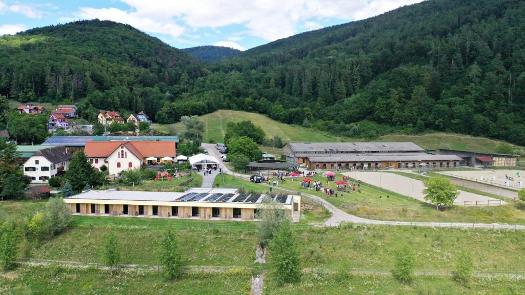 Naturlandskabet i nærheden af landstedet