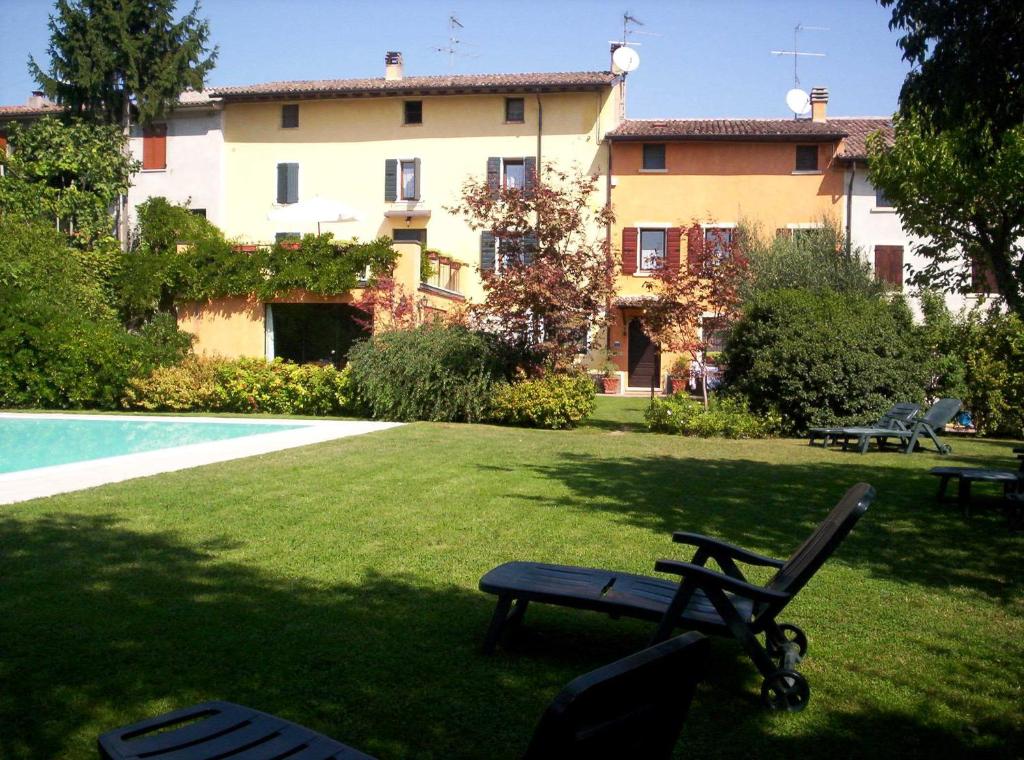 Zahrada ubytování B&B Casale Onida
