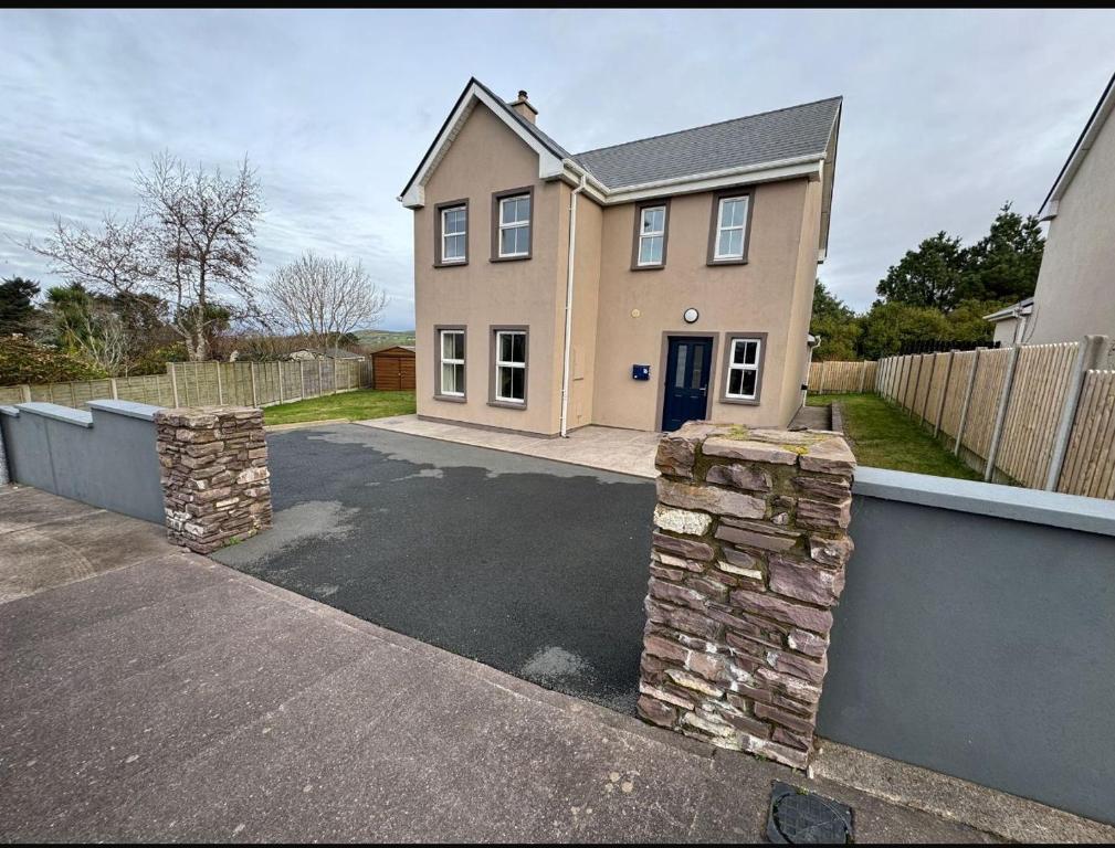 Bygningen som feriehuset ligger i