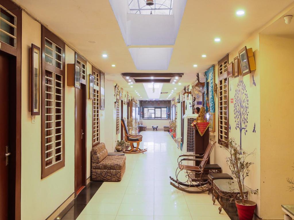 Posezení v ubytování Hotel O New Om Palace