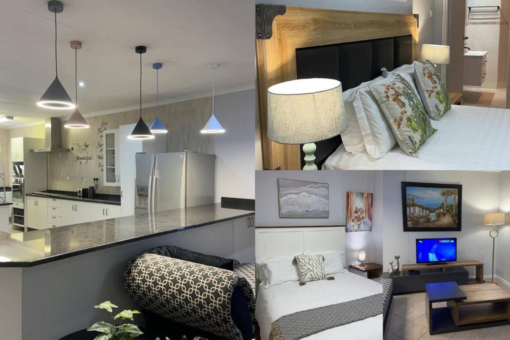 Køkken eller tekøkken på Aflica Apartments