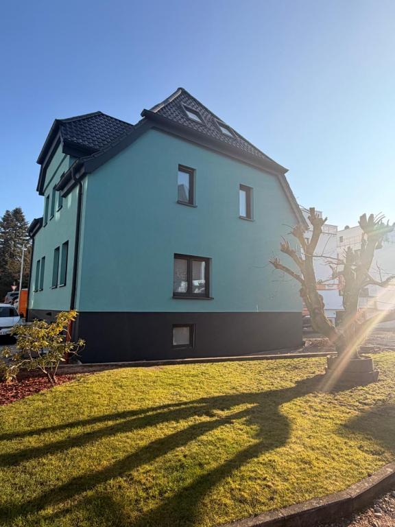 Bygningen som pensionatet ligger i