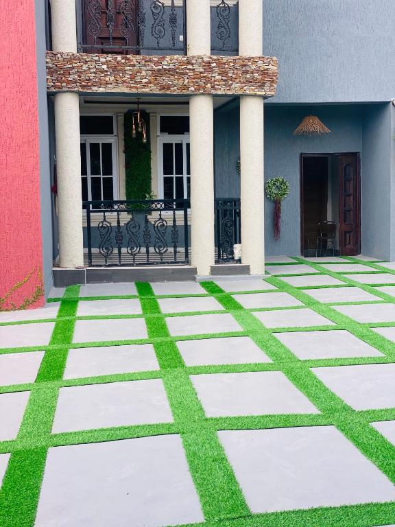 Bygningen som lejligheden ligger i