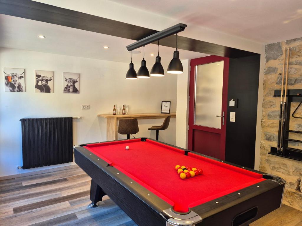 Billardbord på Game of Tarn