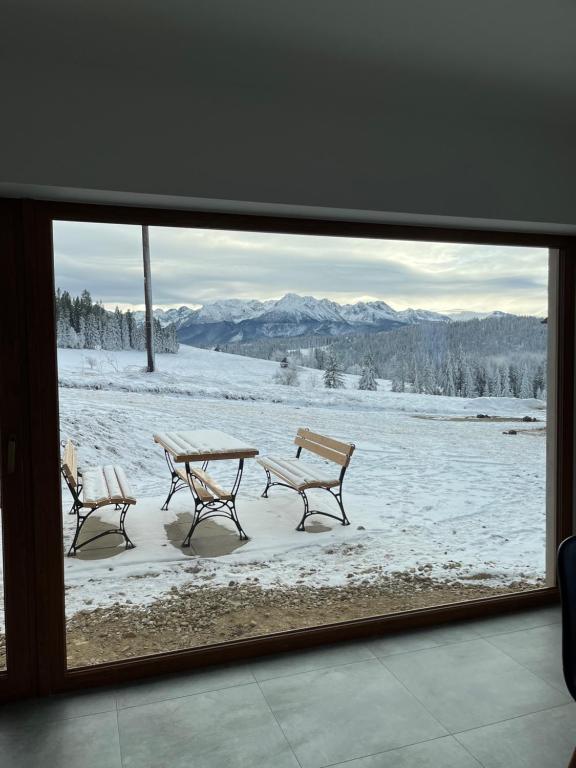 Naturlandskabet i nærheden af den private indkvartering