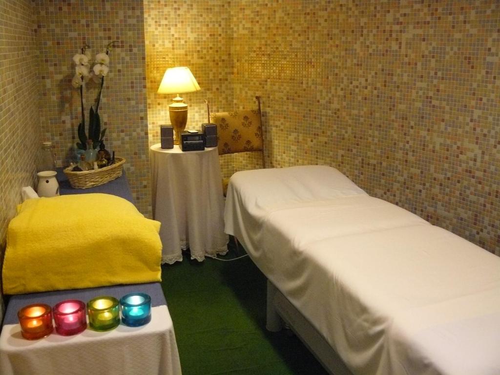 Posteľ alebo postele v izbe v ubytovaní Hotel Milagros Golf