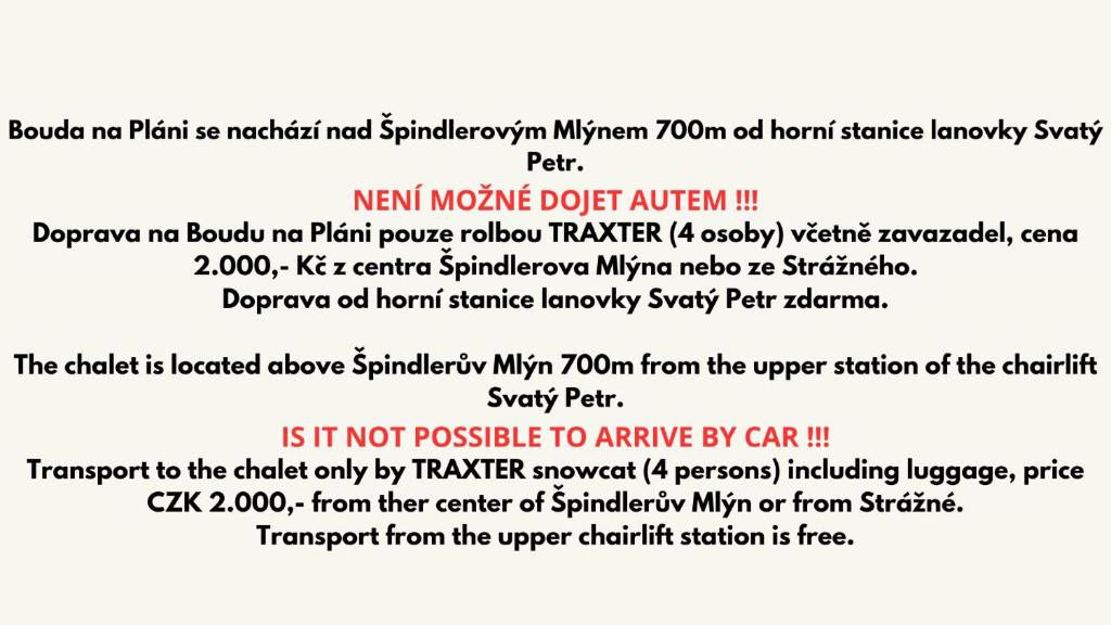 Billede fra billedgalleriet på Bouda Na Pláni - horská bouda i Špindlerův Mlýn