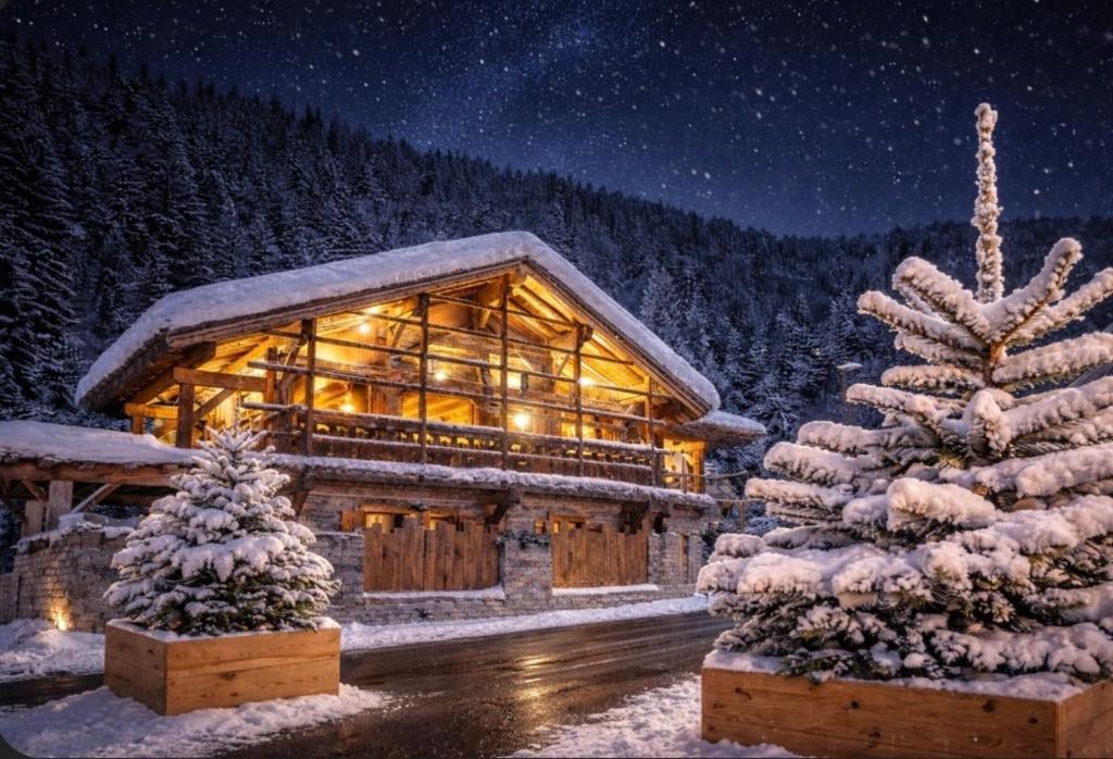 Chalet La Grange à Germaine - Propriétés Mont Amour om vinteren