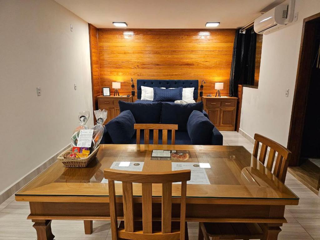 Et opholdsområde på Hotel Backdoor