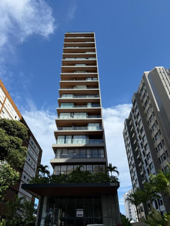 Bygningen som lejligheden ligger i