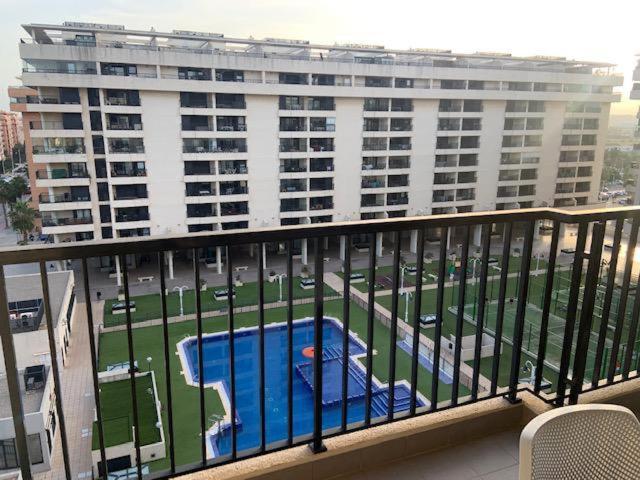 Hồ bơi trong/gần Especial Apartamento Patacona 2