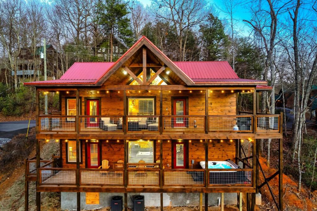 Budova, kde se prázdninový dům nachází