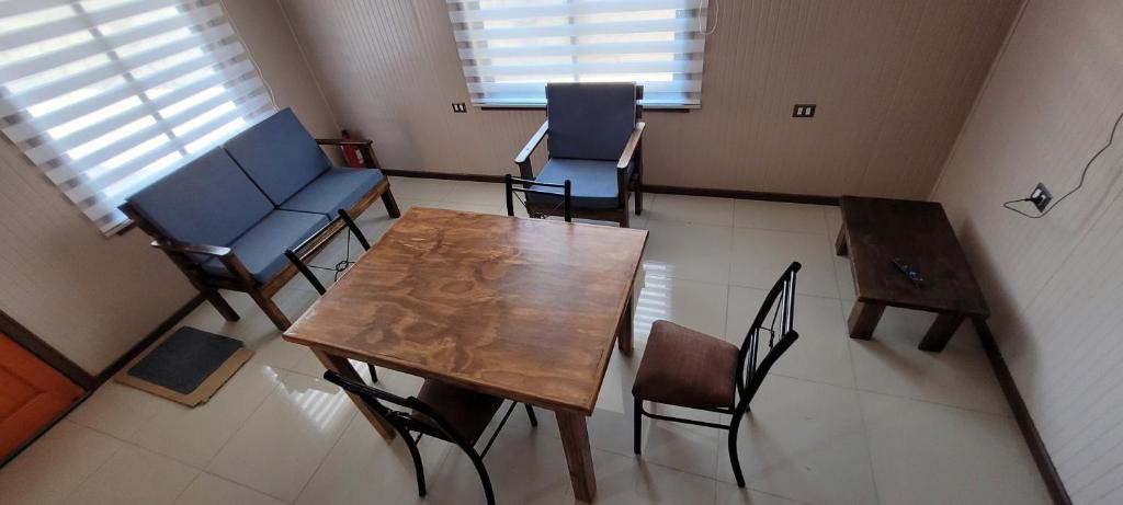 Et opholdsområde på Cabañas San Pedro