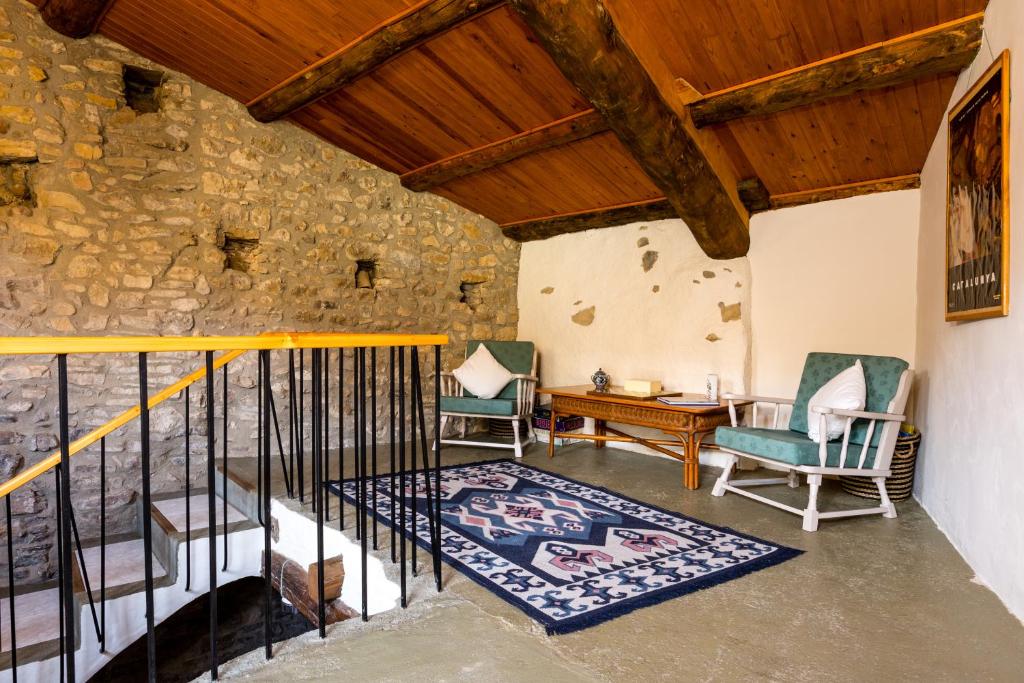 Posezení v ubytování Casa Mauri