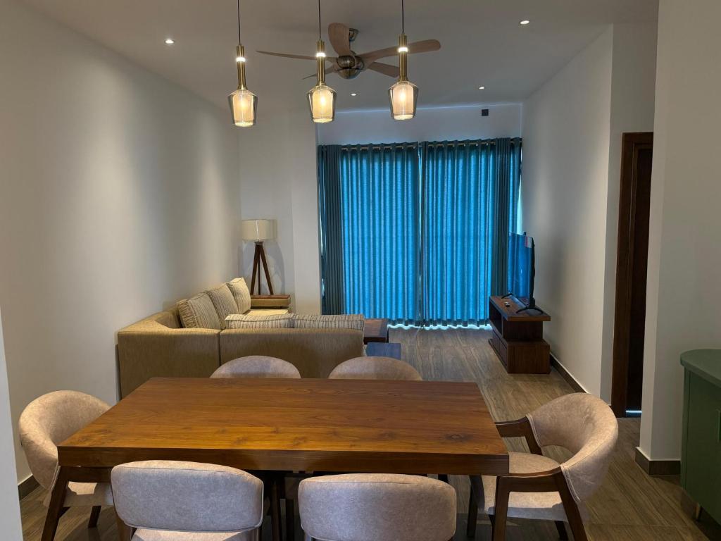 Et opholdsområde på Lavania Ocean View Residencies