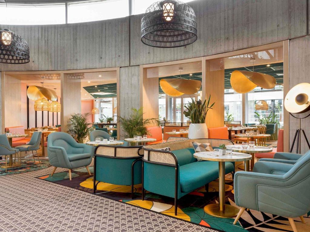 Posezení v ubytování Novotel Paris Charles de Gaulle Airport