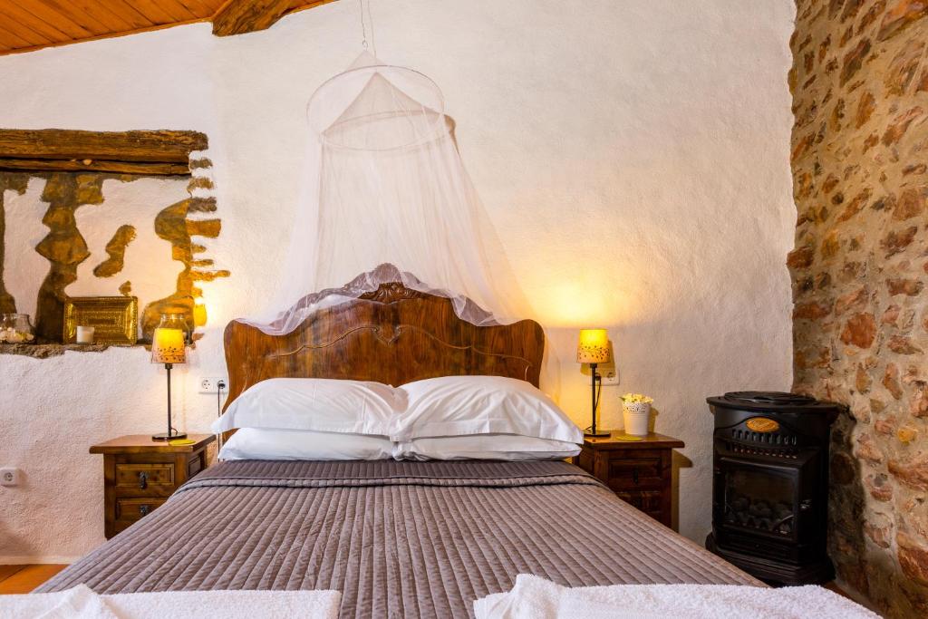 Postel nebo postele na pokoji v ubytování Casa Mauri