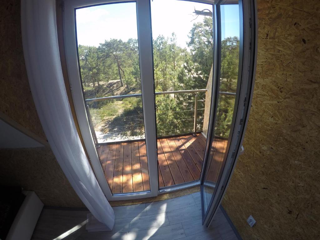 Na Wydmach. Spokój. Cisza. Las dookoła - Habitación Cuádruple Con Balcón