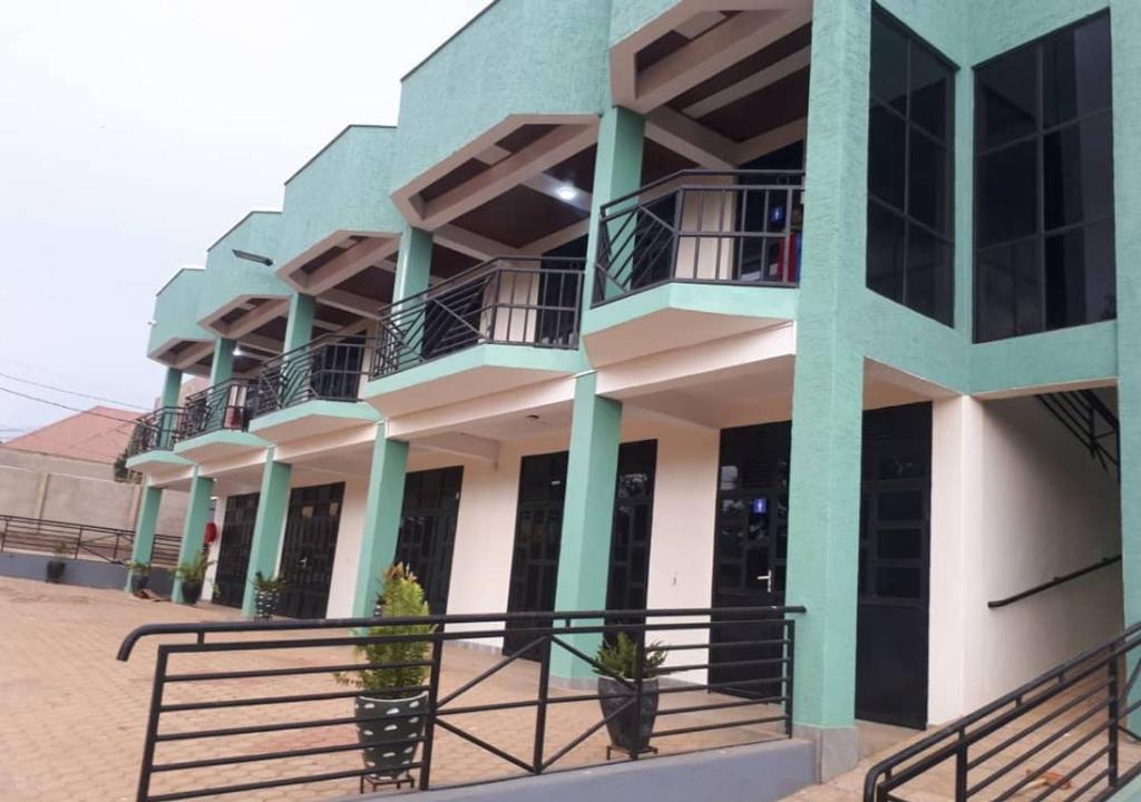 Bygningen som lejligheden ligger i