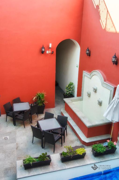 Bazén v ubytování Hotel San Xavier nebo v jeho okolí