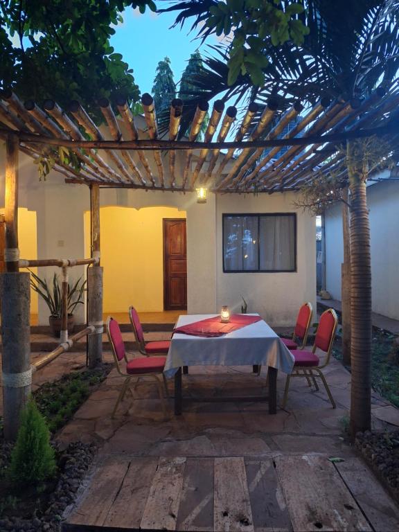 Zahrada ubytování River Lumi Resort, Taveta