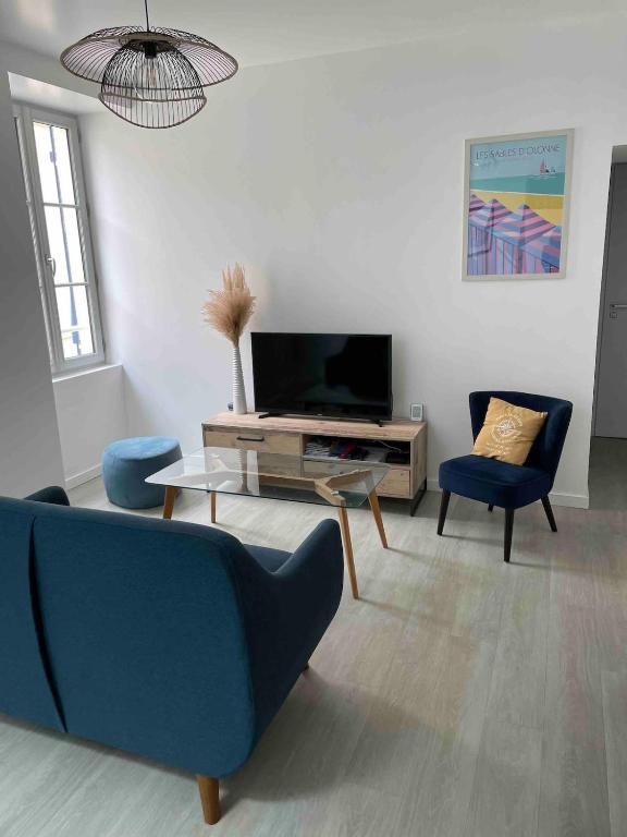 Appartement 2 chambres, 50 m plage et commerces et parking
