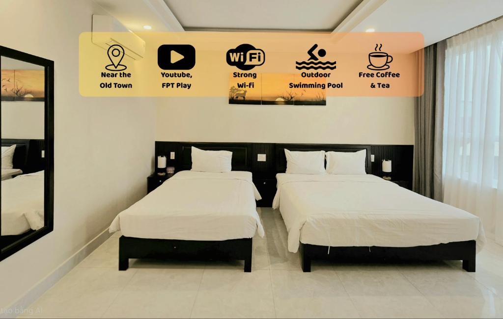 Flamingo Homestay - Spacious Room w Comfortable Spring Mattress - 200m from Hoi An Ancient Town & Night Market - LGBT Friendly - 3