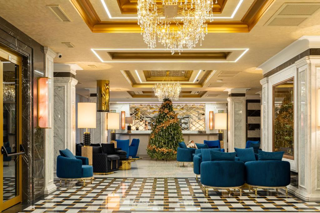 Posezení v ubytování Hotel Aivazovsky