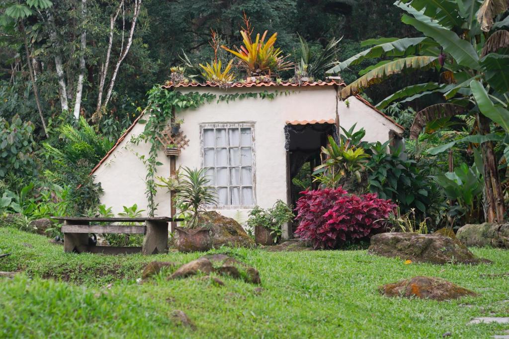 En have udenfor Cabana Sem'ente Paraty