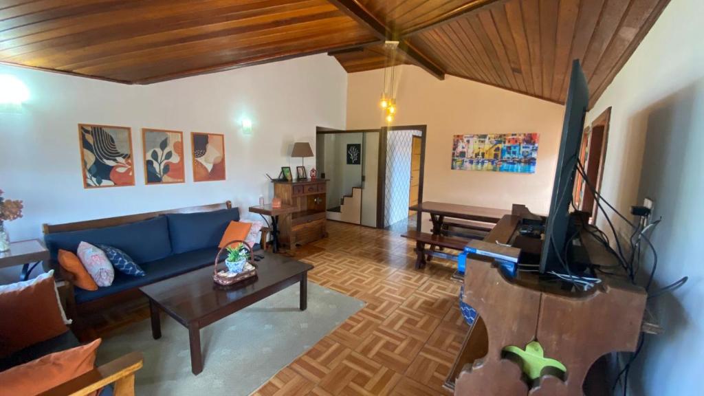 Et opholdsområde på Casa de Temporada Centro Búzios