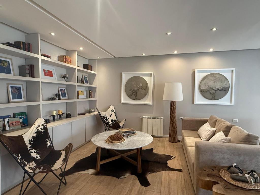 Een zitgedeelte bij Terra Malal