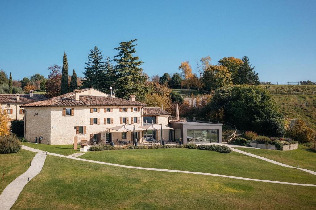 Bygningen som resortet ligger i