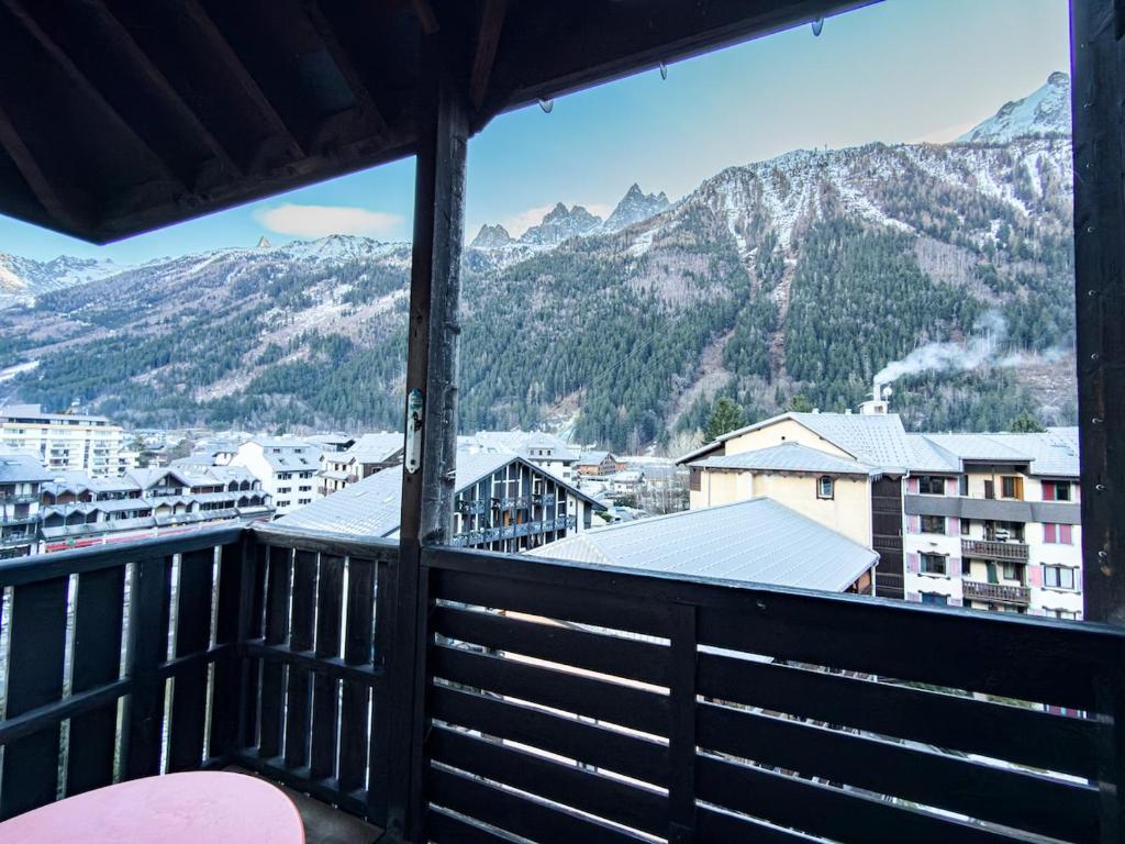 Studio exceptionnel, tout équipé face à l'aiguille du midi
