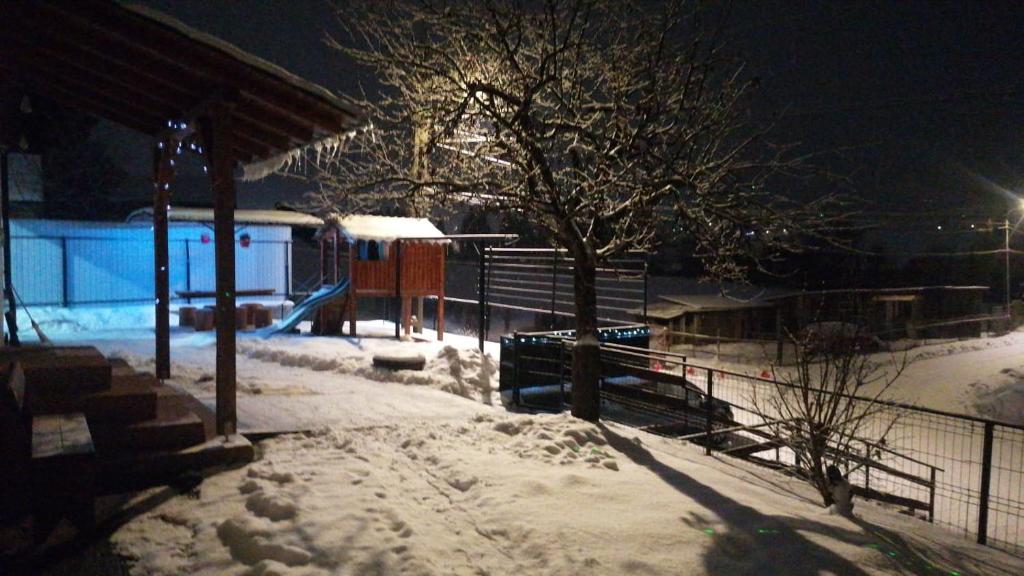 Casa MATEO om vinteren