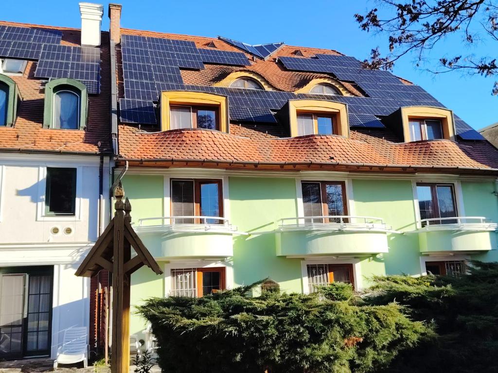 Bygningen som lejlighedshotellet ligger i