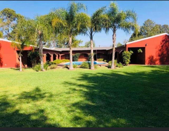 Zahrada ubytování Posada Tupasy