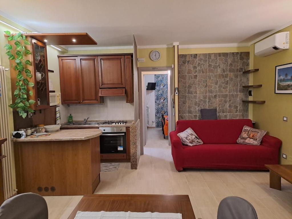 Køkken eller tekøkken på Vista Garda, Casa Vacanze